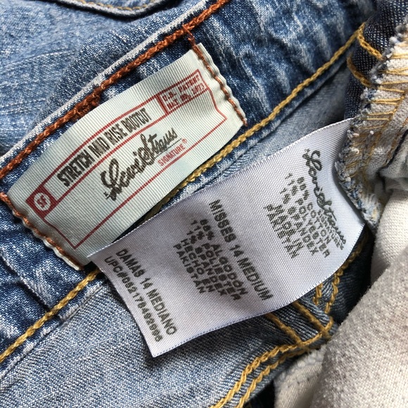 Vintage Signature Levi Strauss Jeans Denim Pants - Picture 3 of 5